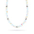 Rainbow Supernova | Silver | Galaxy Glass Statement Necklace